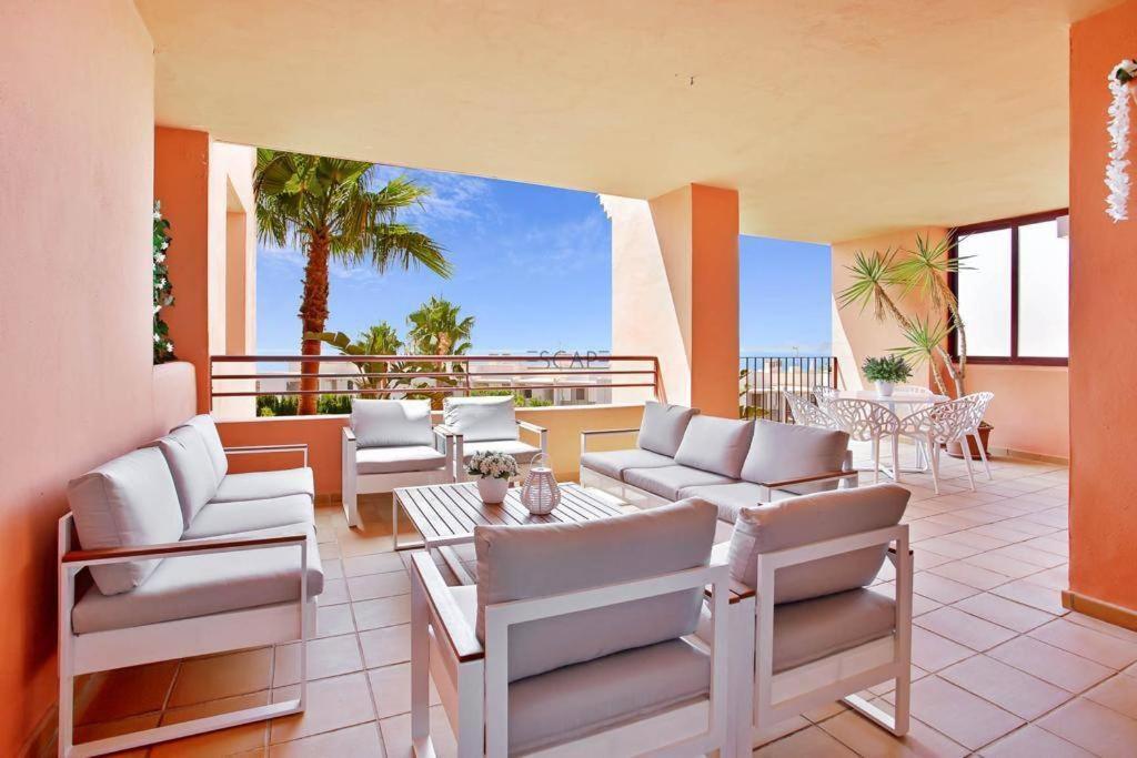 Estrella De Mar Zeezicht En Uitkijk Op Gibraltar 40m2 Terras Incl Zwembad Garzas *